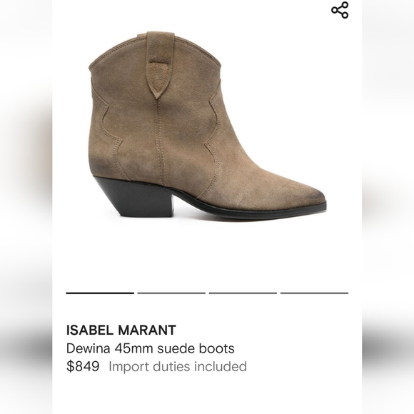 COPY - Isabel marant boots - Picture 2 of 8